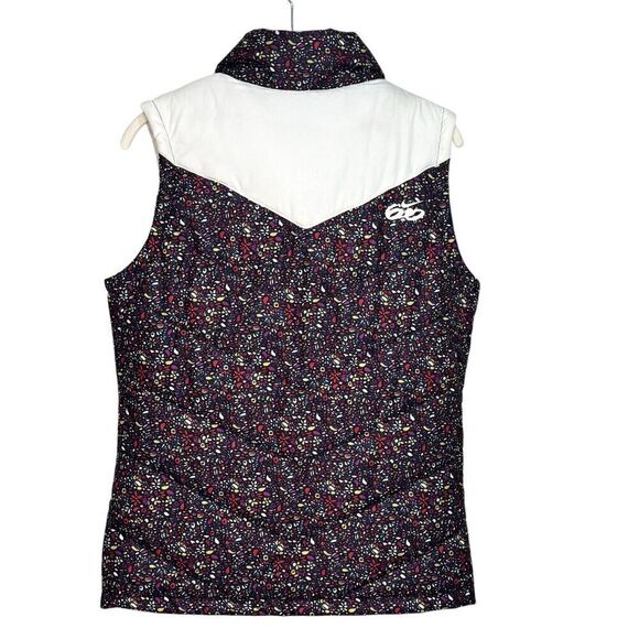 Nike Womens Puffer Vest Size XS Floral Ski 6.0 - Picture 2 of 10